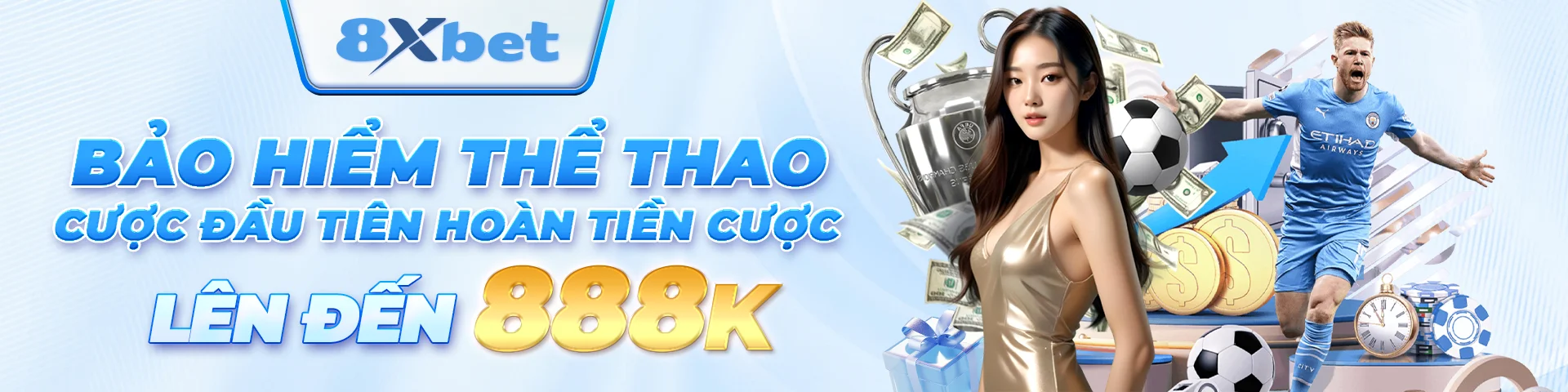 Chuyên mục game bài, nổ hũ và thể thao tại 8Xbet